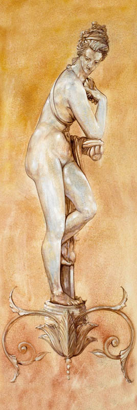 Affresco Musa Antica